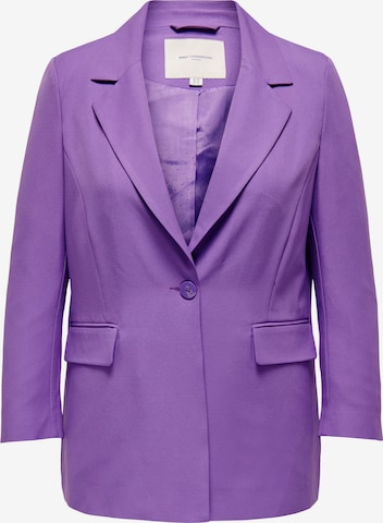 ONLY Carmakoma Blazer 'Thea' in Purple: front