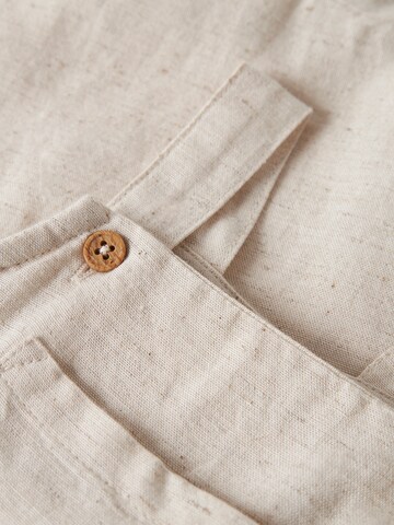 NAME IT Regular Latzhose 'NBMFAHER' in Grau