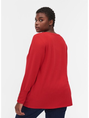 Zizzi - Pullover 'Lucca' em vermelho