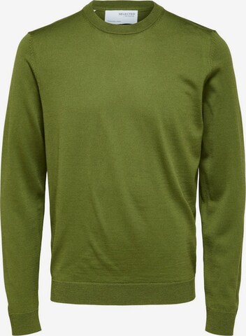 SELECTED HOMME Pullover 'Town' i grøn: forside