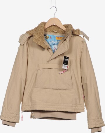 khujo Jacket & Coat in M in Beige: front