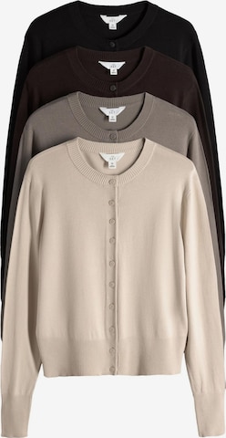 The Set Strickjacke in Mischfarben: Vorderseite