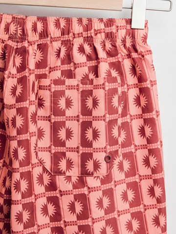 Next - Calções de banho em vermelho