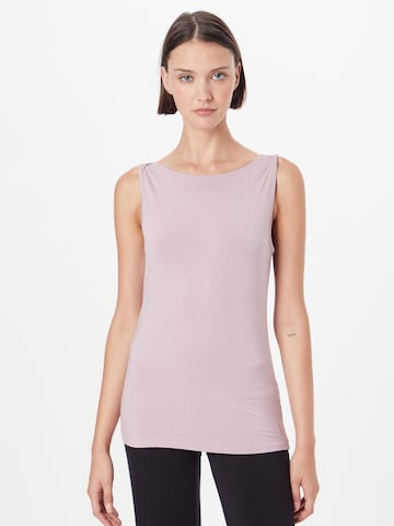CURARE Yogawear Sports Top 'Flow' in Pink: front