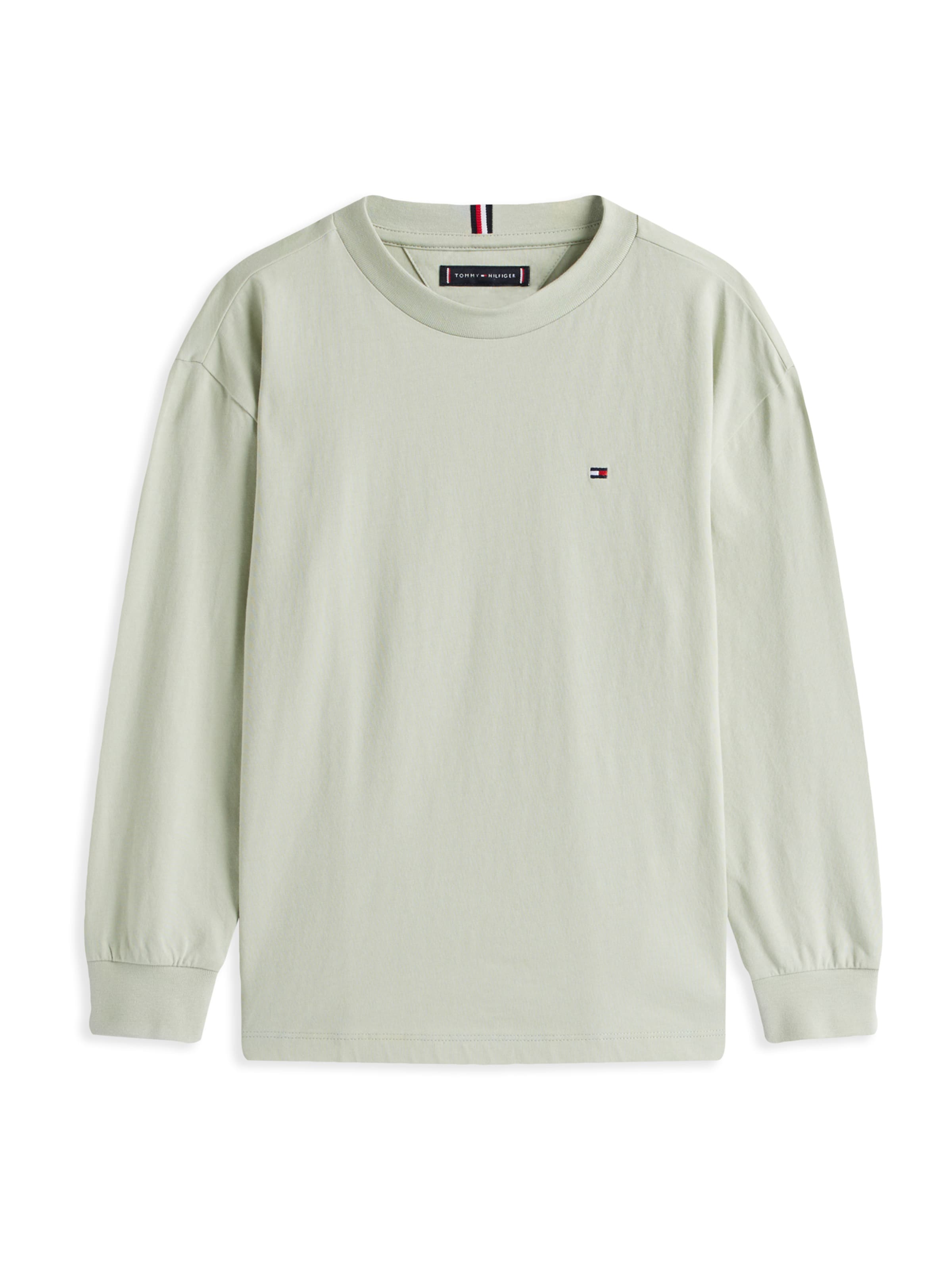 TOMMY HILFIGER - Camisola 'ESSENTIAL' em verde: frente