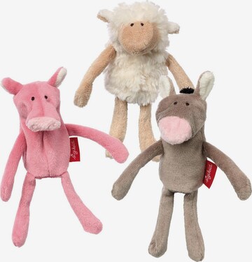 SIGIKID Stuffed animals 'Fingerpuppen-Set My Little Theatre' in Brown: front