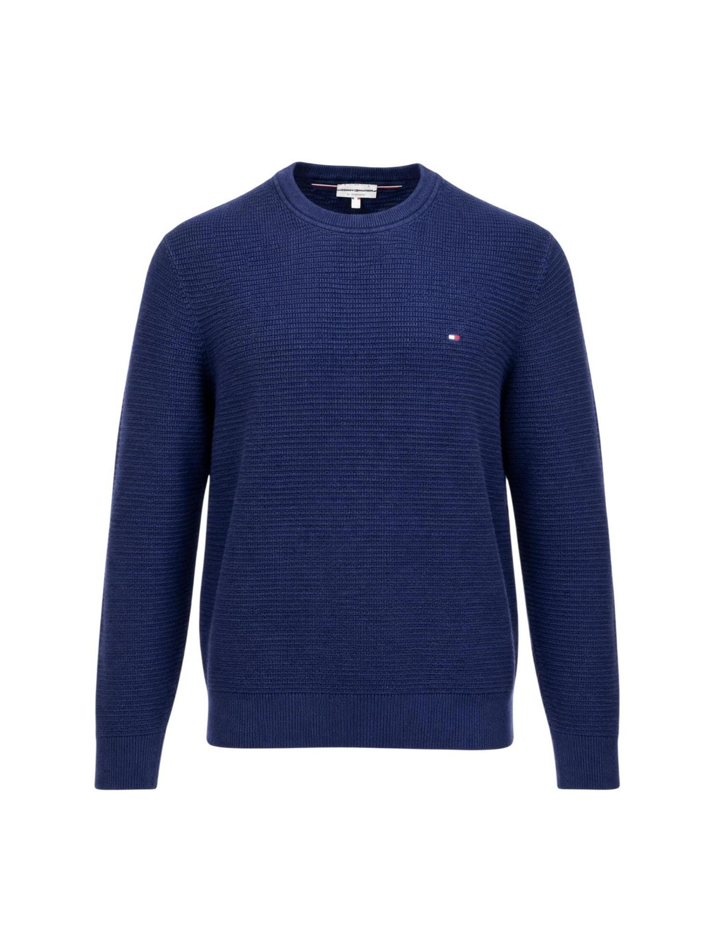 TOMMY HILFIGER Trui 'MW0MW44759' in Blauw: voorkant