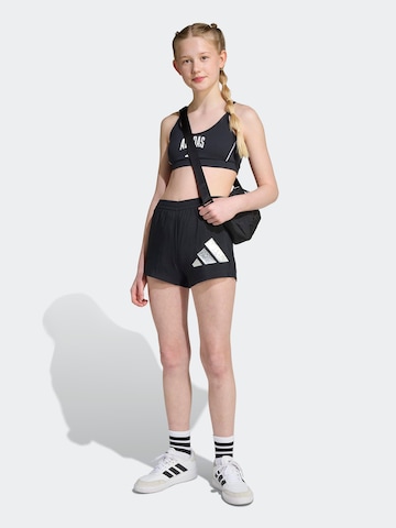 Slimfit Pantaloni sportivi di ADIDAS SPORTSWEAR in nero: frontale