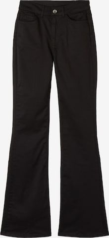 CALZEDONIA Flared Jeans in Black: front