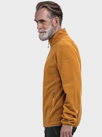 Veste en polaire fonctionnelle ' Hiking Fleece Jk Style Ash MNS ' Schöffel en marron