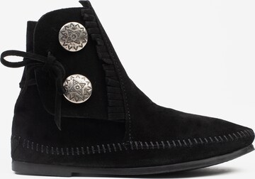 Minnetonka Ankle boots 'Two Button' σε μαύρο