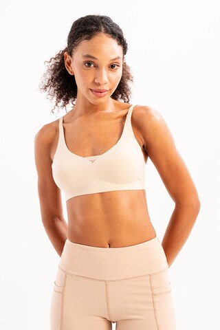 Justever Bralette Bra in Beige: front