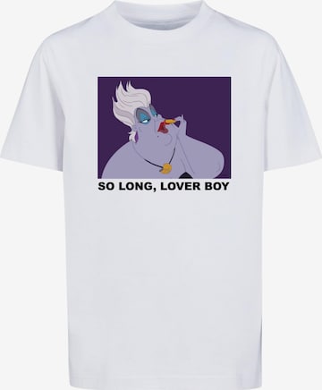 ABSOLUTE CULT Shirt 'Little Mermaid - Ursula So Long Lover Boy' in White: front