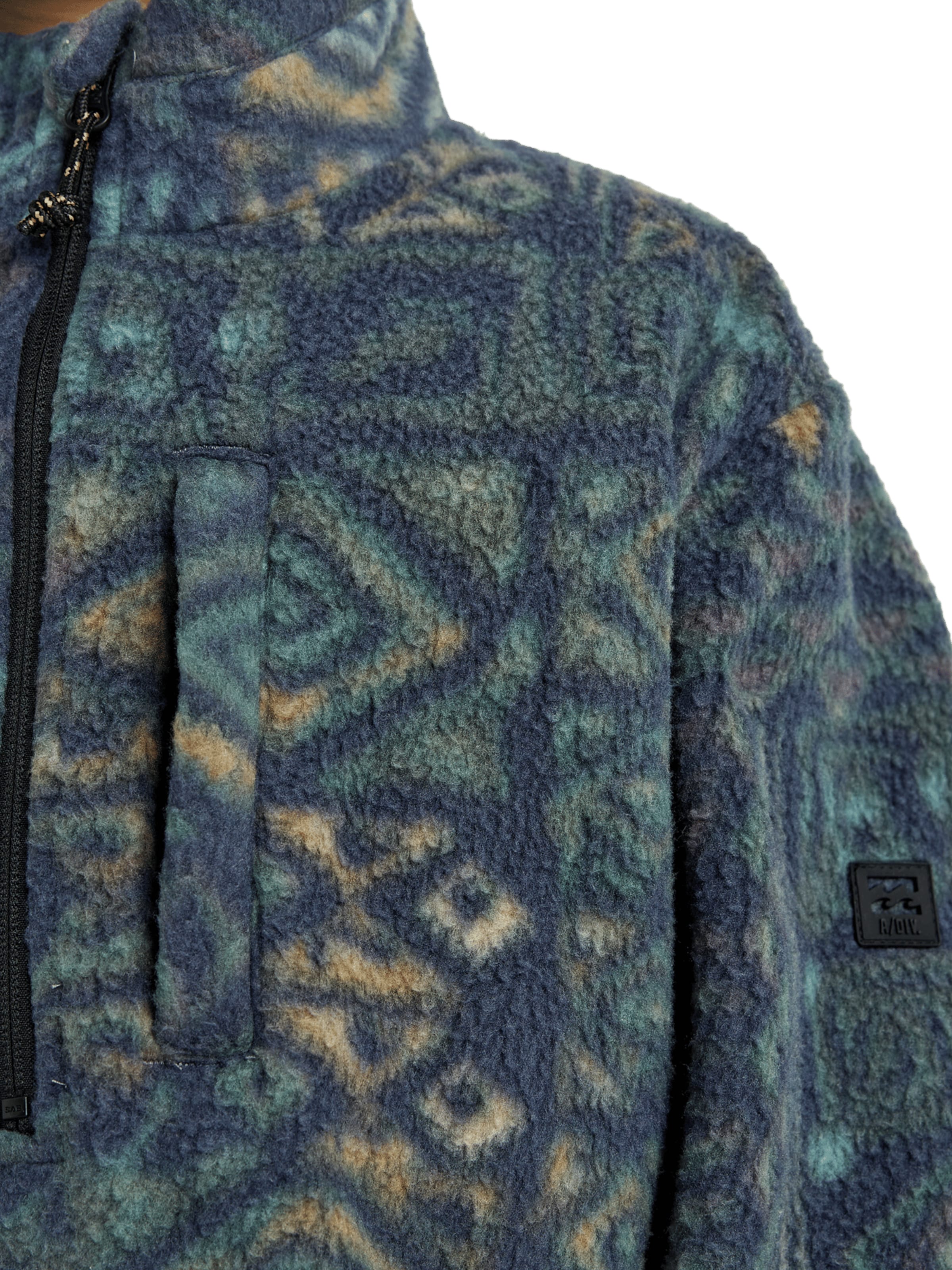 BILLABONG Fleece Jacket in Blue