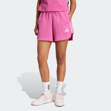 ADIDAS SPORTSWEAR tavaline Spordipüksid 'Essentials', värv roosa: eest vaates
