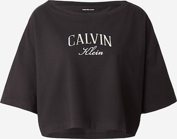 Calvin Klein Jeans Футболка в Черный: спереди