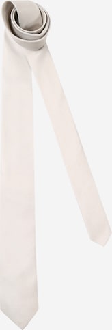 Cravatta di Calvin Klein in beige: frontale