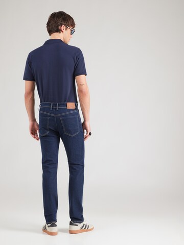 Pepe Jeans Слим фит Дънки в синьо: отзад