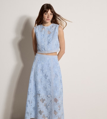 Chemisier ' ' Apricot en bleu