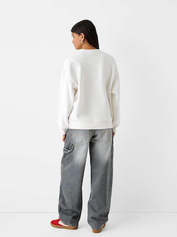 Felpa di Bershka in bianco