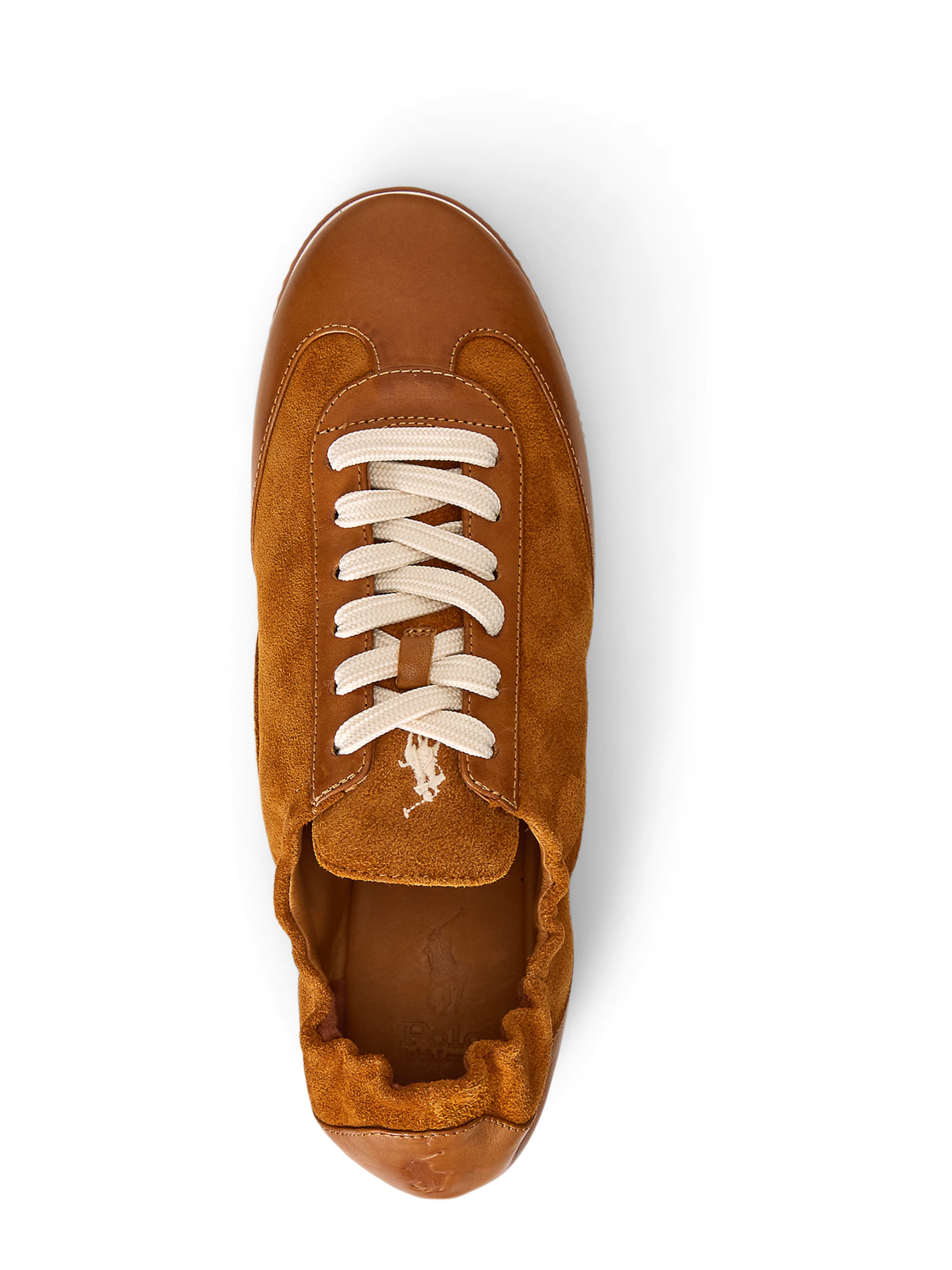 Baskets basses 'SBLRINA' Polo Ralph Lauren en marron