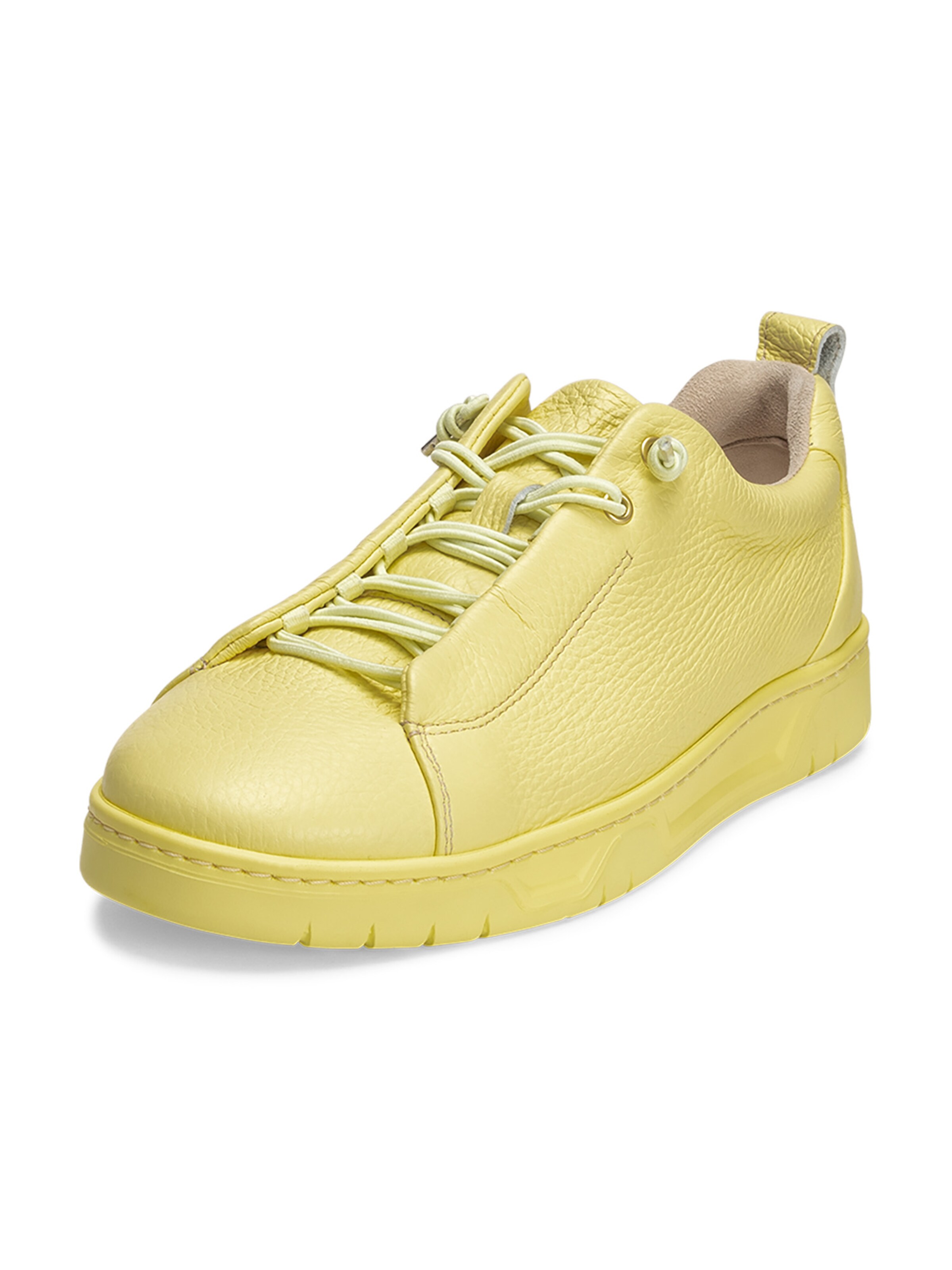 Sneaker bassa di VITAFORM in giallo: frontale