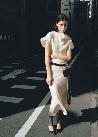 MANGO Dress 'Nuria' in Beige: front