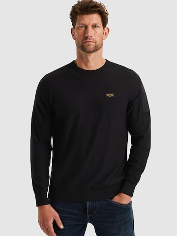 Pullover 'Pullover in cotton/modal' di PME Legend in nero: frontale