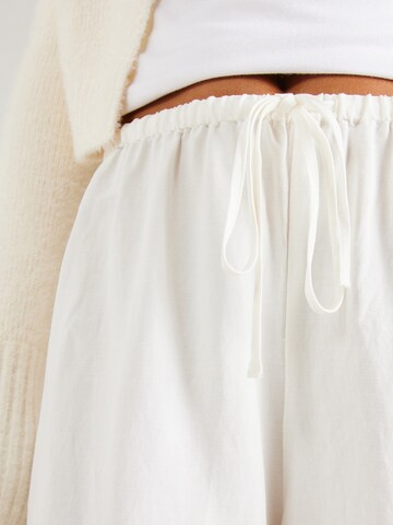 Wide Leg Pantalon & Other Stories en blanc