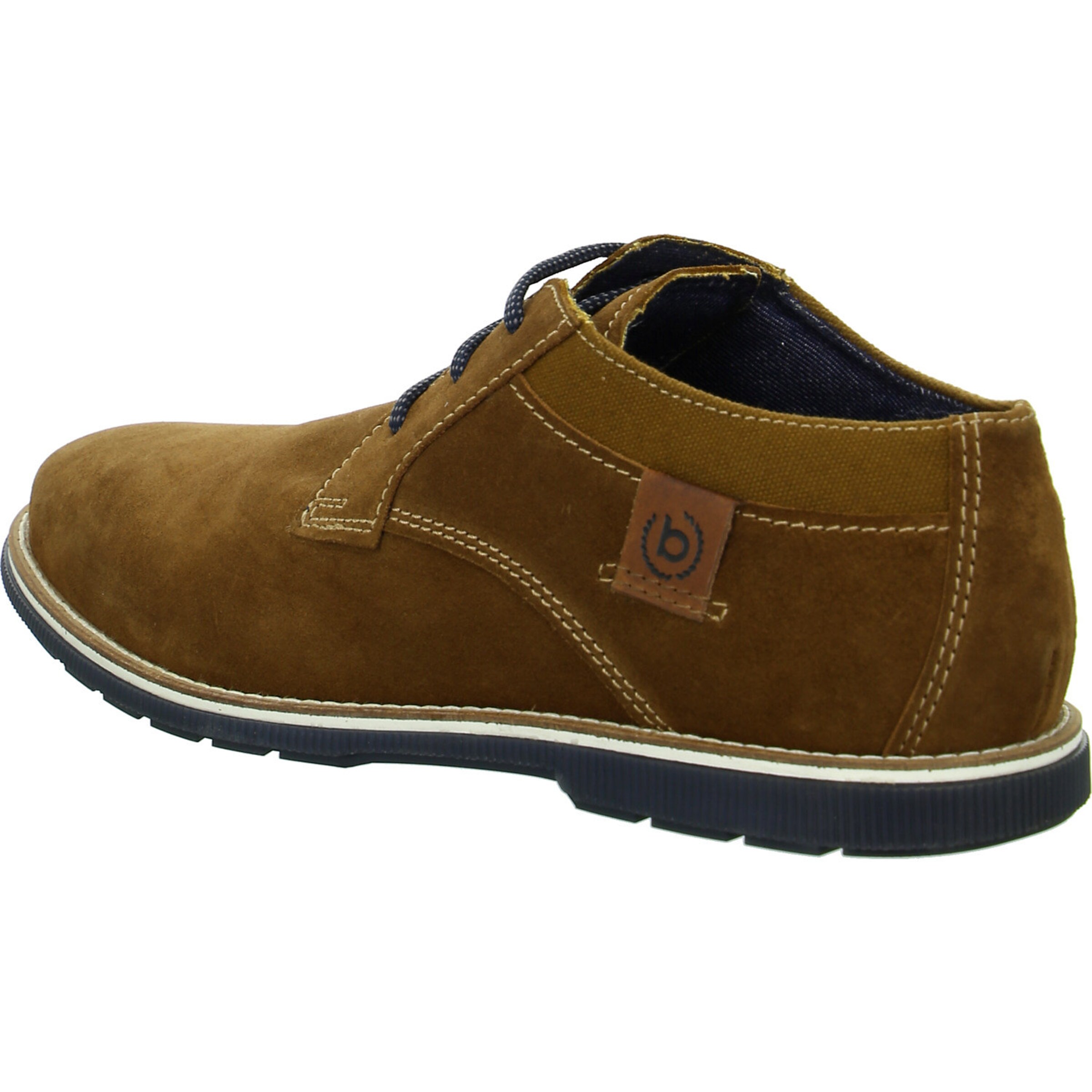 Männer Halbschuhe bugatti Schnürschuh 'Faustino' in Cognac - PW14908 Männer Halbschuhe bugatti Schnürschuh 'Faustino' in Cognac - PW14908