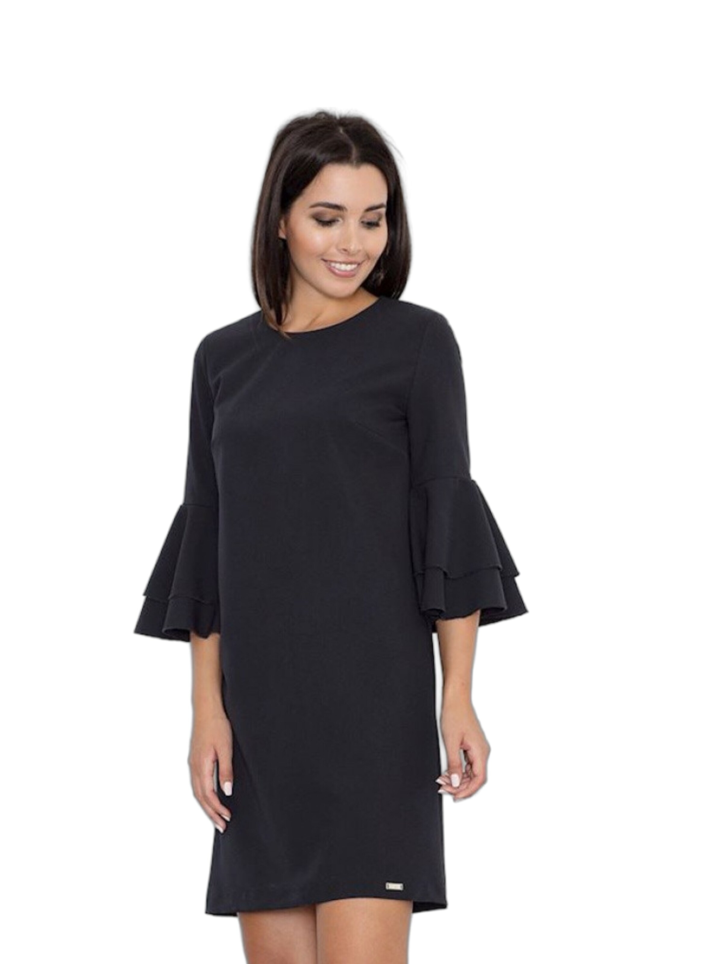 amorubi.com Dress in Black: front