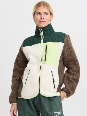 Giacca di pile 'JC BERRI' di The Jogg Concept in verde: frontale