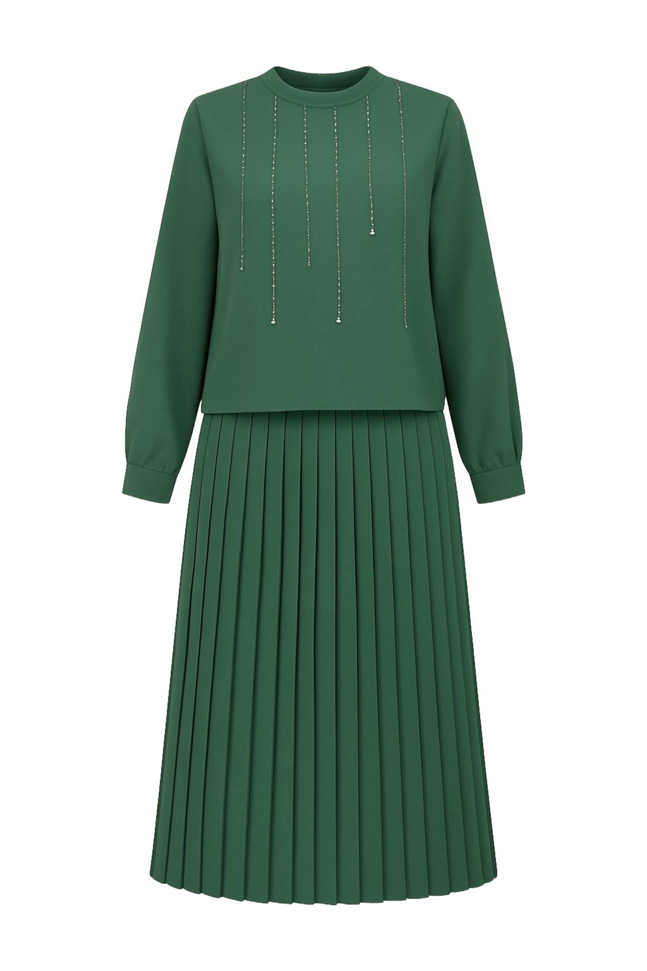 MODAMIHRAM Set in Grün: Vorderseite