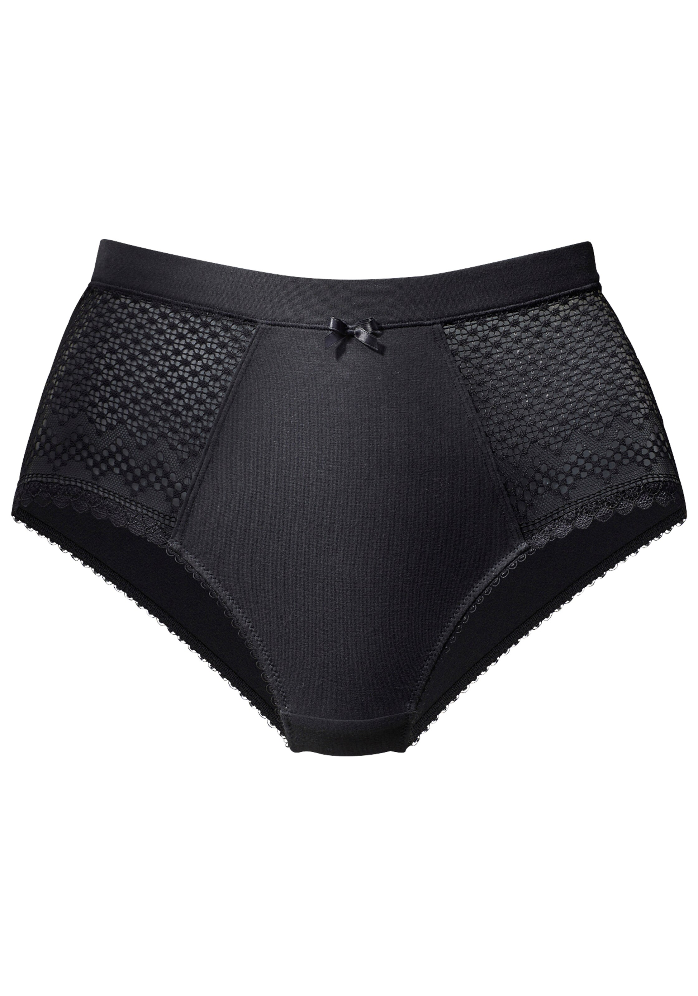 Slip LASCANA en noir : devant