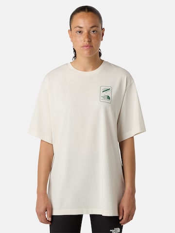 T-Shirt 'No Signal' THE NORTH FACE en blanc