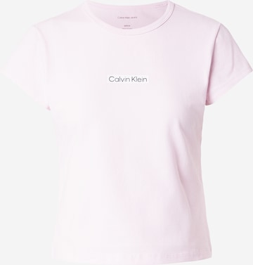 Calvin Klein Jeans T-Shirt in Pink: Vorderseite