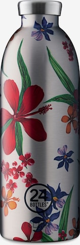 Gourdes '850 ml' 24Bottles en argent : devant