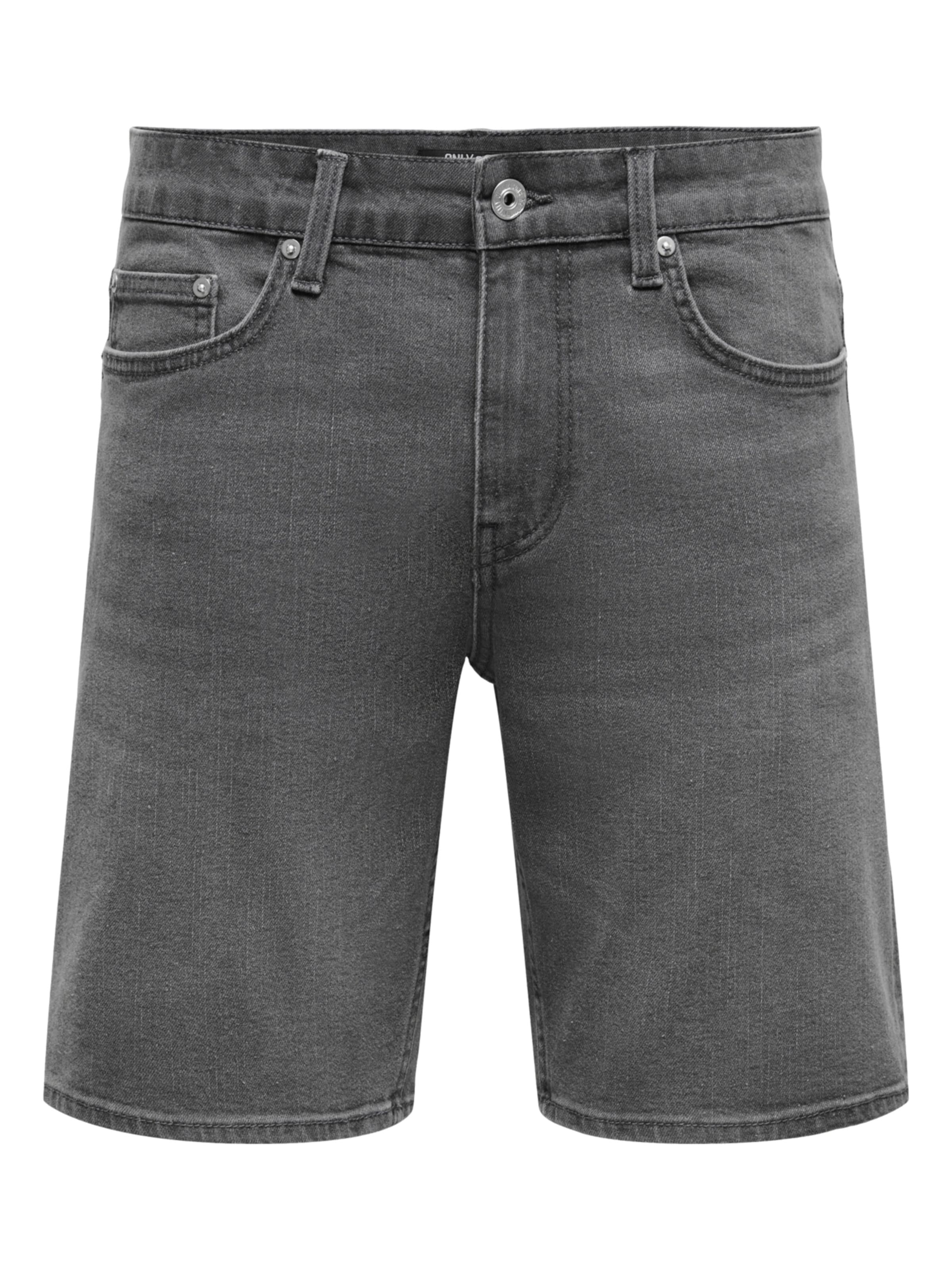 Only & Sons Regular Jeans 'Weft' in Grijs: voorkant