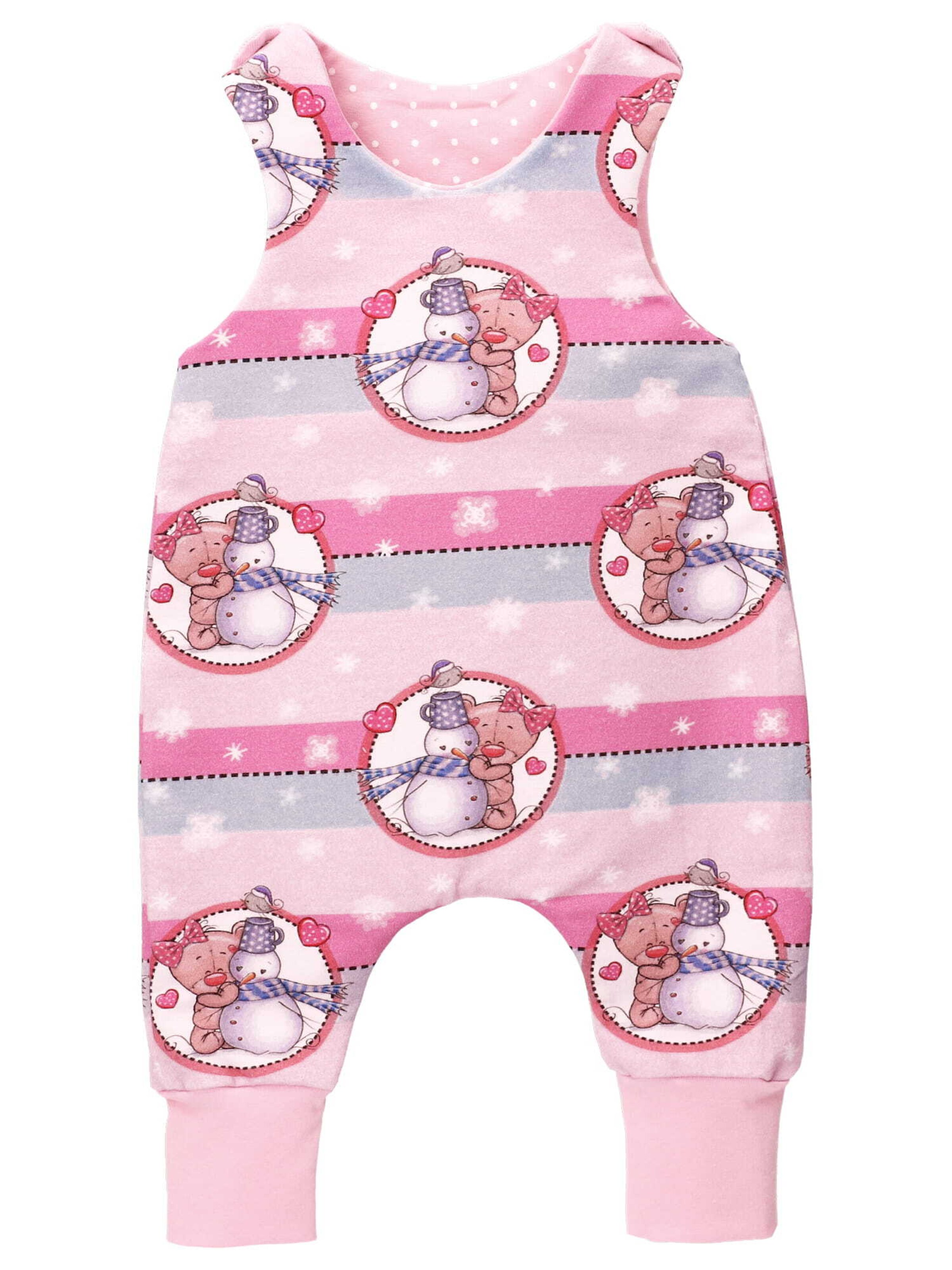 Land-Juwelen Romper/bodysuit in Pink: front