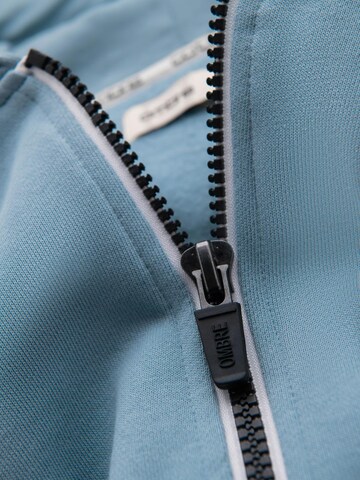 Sweat-shirt Ombre en bleu