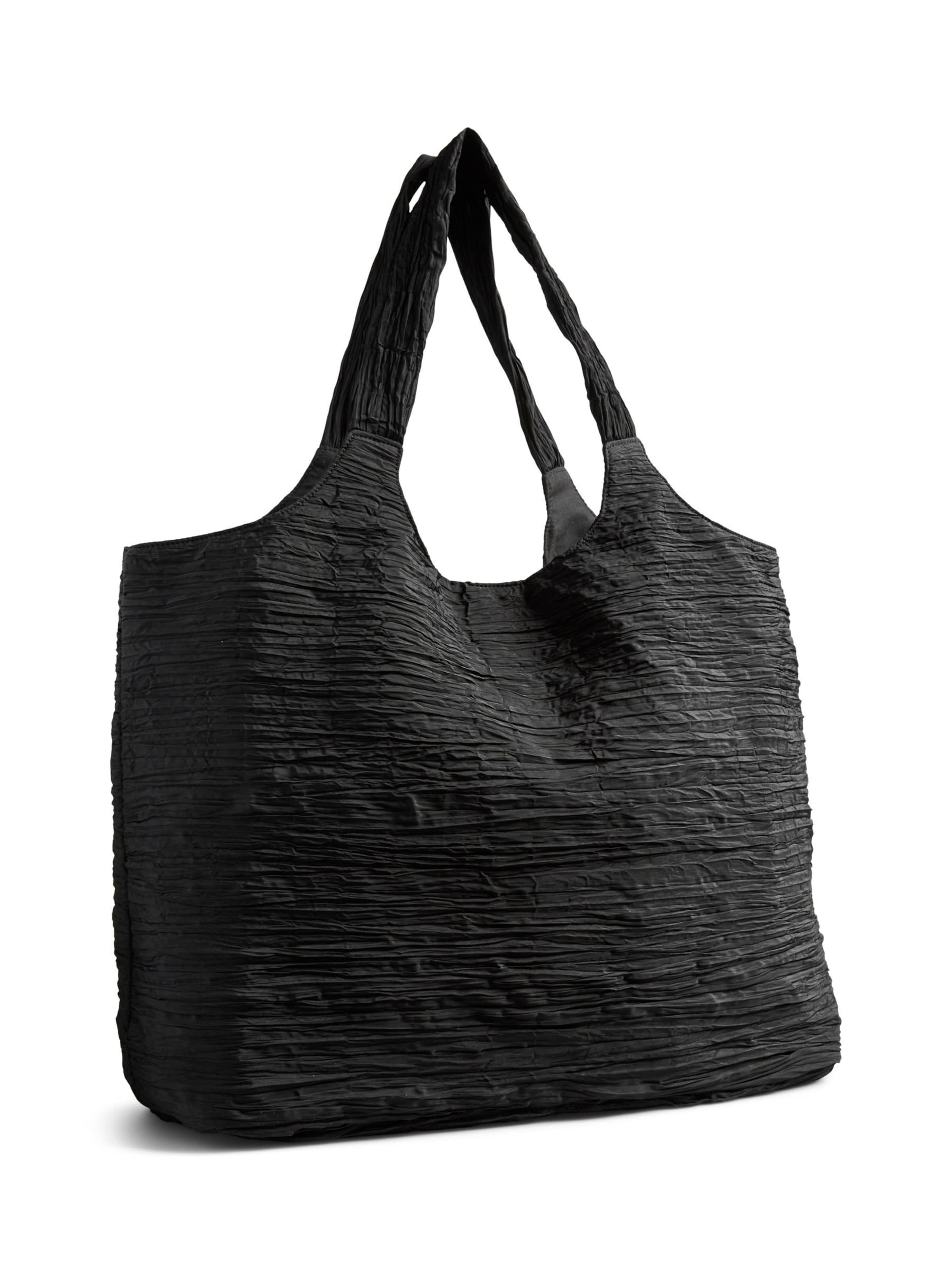 PIECES Shopper 'PCFlora' i sort: forside