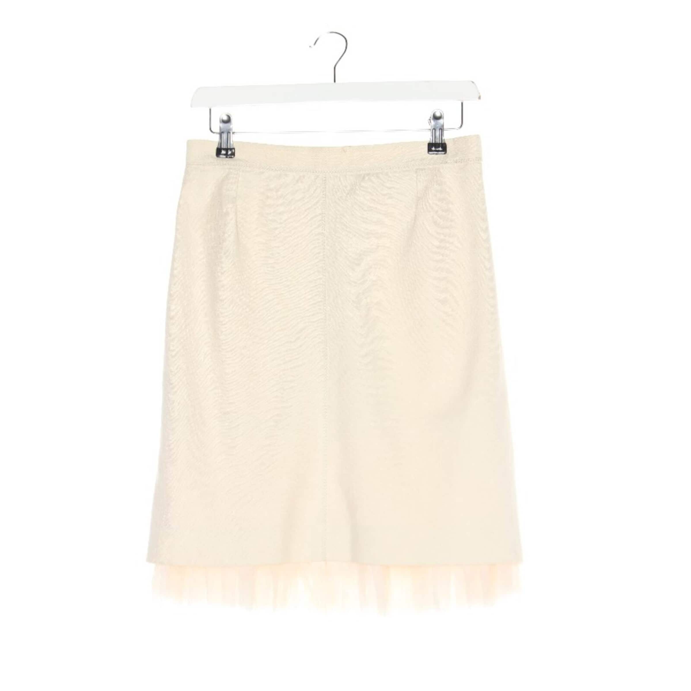 Louis Vuitton Skirt in M in White: front
