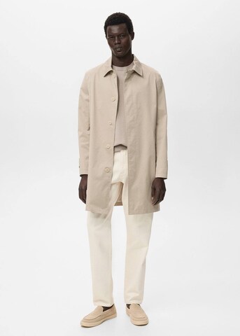 MANGO MAN Between-Season Jacket 'Chayton' in Beige