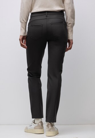 STREET ONE Slimfit Hose in Braun