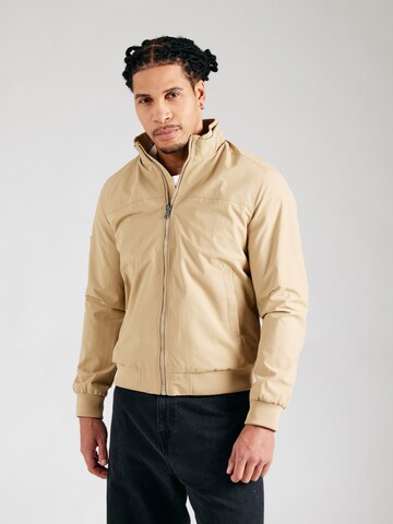 Veste mi-saison Superdry en beige : devant