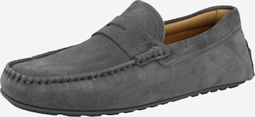 BOSS Moccasins 'Noel' in Grey: front
