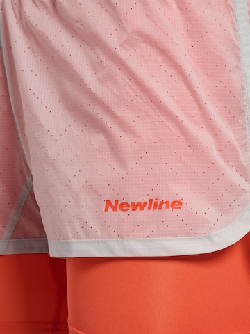 Newline Regular Sportbroek in Oranje