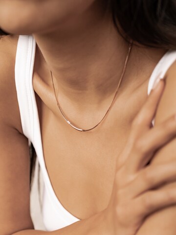 Hey Happiness - Cadena 'Heart Duo' en oro