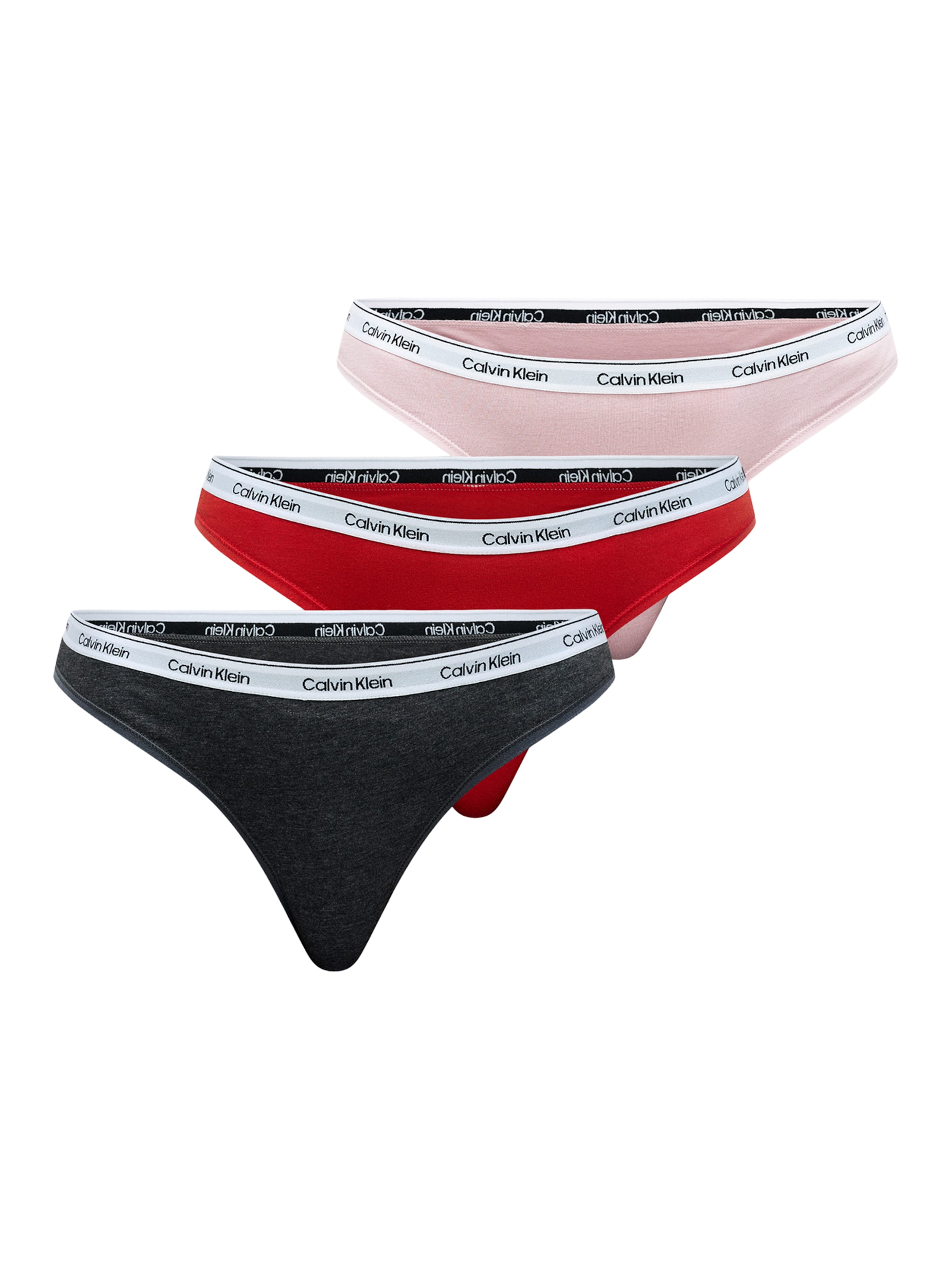 rozā Calvin Klein Underwear Stringu biksītes: no priekšpuses