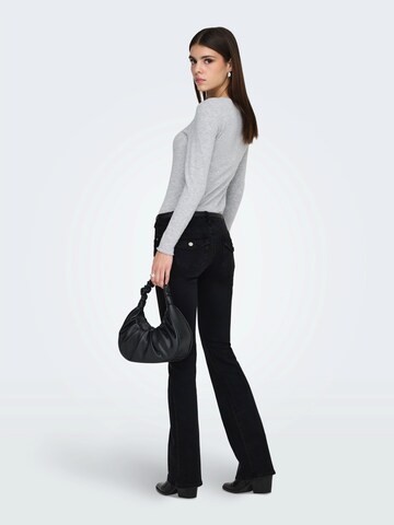 juoda ONLY Kliošinis Džinsai 'ONLCARRIE'